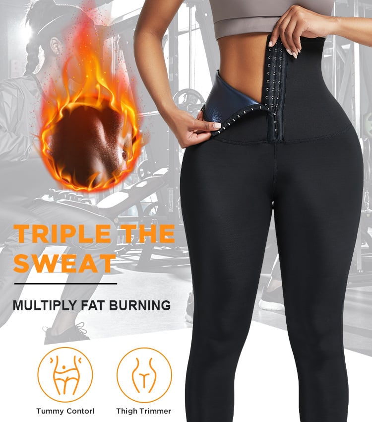 Hot Thermo Sweat Leggings for Fitness Training