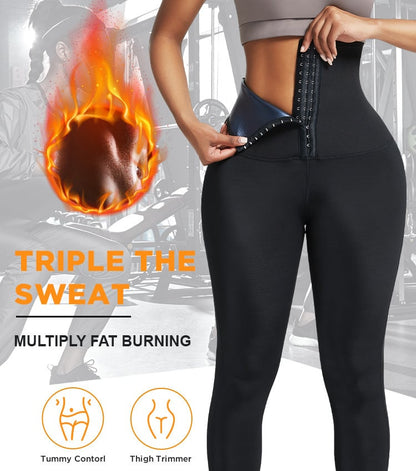 Hot Thermo Sweat Leggings for Fitness Training