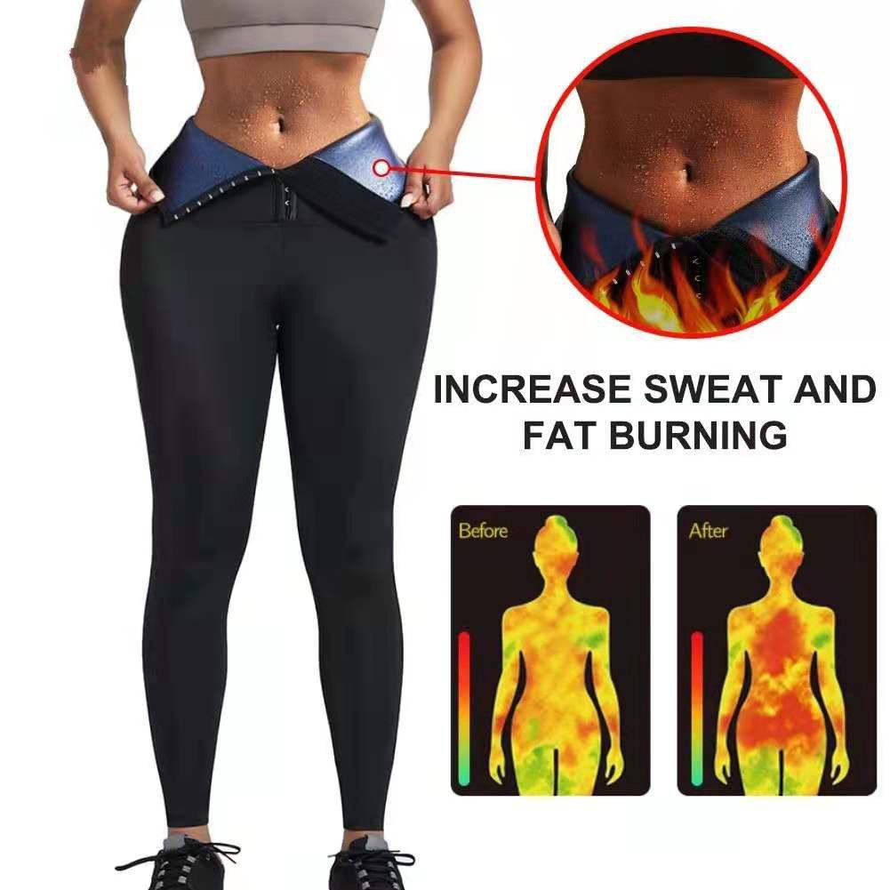 Hot Thermo Sweat Leggings for Fitness Training